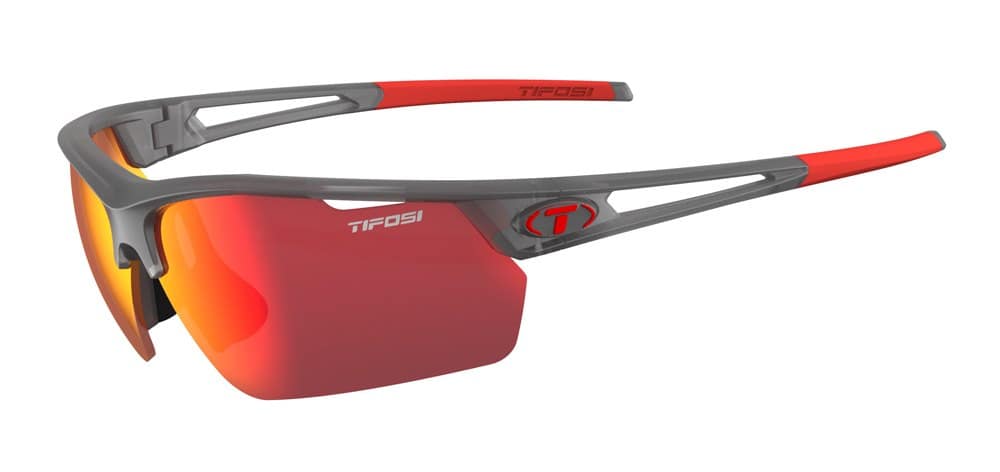 Okulary TIFOSI NAVAR FC satin vapor (1 szkło Smoke Red Mirror 15% transmisji światła) (NEW 2026) (PREMIERA: 2026-01-15)