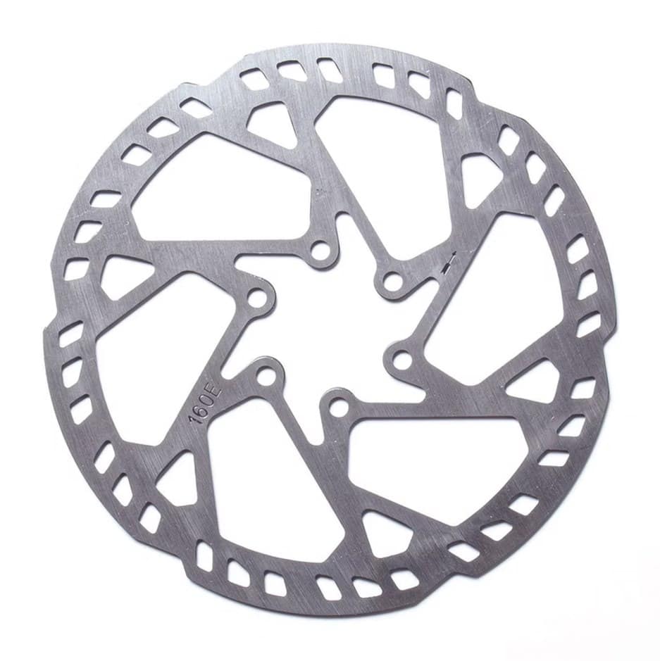 Tarcza hamulcowa e-bike CLARKS CL-01 160mm, Mocowanie IS (6 śub), Grubość 2,3mm, Srebrna (NEW 2026)
