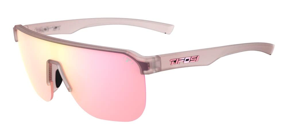 Okulary TIFOSI SANCTUM SL frosted rose (1 szkło Pink Mirror 13% transmisji światła) (NEW 2026) (PREMIERA: 2026-02-25)