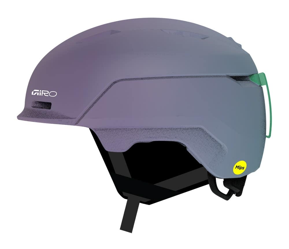 Jaunimo žiemos sporto šalmas GIRO NEO MIPS JR II matinis levandų swrl dydis M (55.5-59 cm)