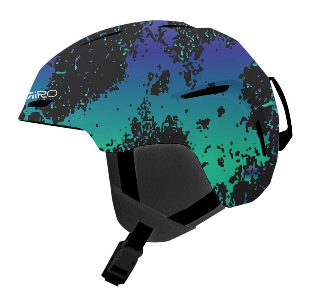 Kask zimowy juniorski GIRO SPUR matte blue / green surge roz. M (55.5-59 cm) (NEW 2026/2027)