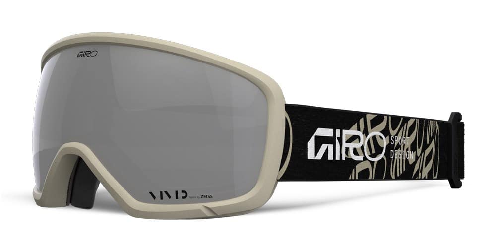 Gogle zimowe GIRO RINGO BLACK ENDLESS (OTG) (Sferyczne) (Szyba lustrzana kolorowa VIVID-Carl Zeiss ONYX 9-18% S3) (NEW 2026/2027)