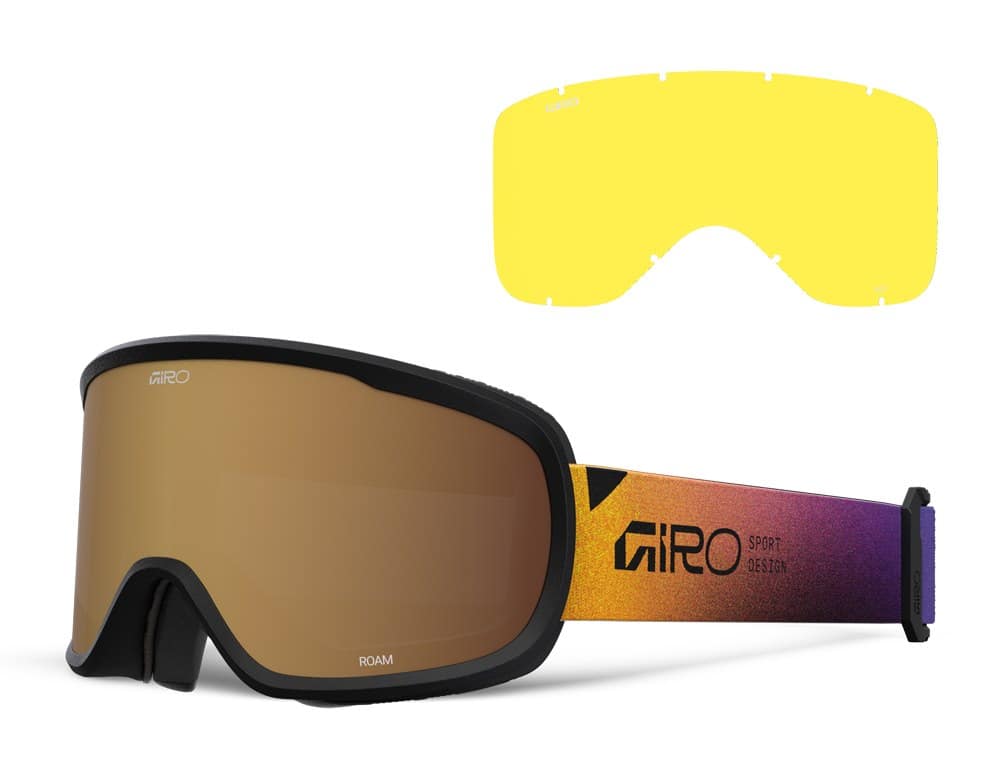 Gogle zimowe GIRO ROAM PURPLE FADED (szyba AMBER GOLD 19-43% S2 + YELLOW 84% S0) (NEW 2026/2027)