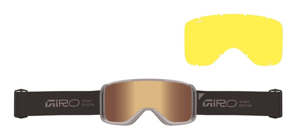 Gogle zimowe GIRO ROAM CANYON CLAY STACKED (szyba AMBER GOLD 19-43% S2 + YELLOW 84% S0) (NEW 2026/2027)