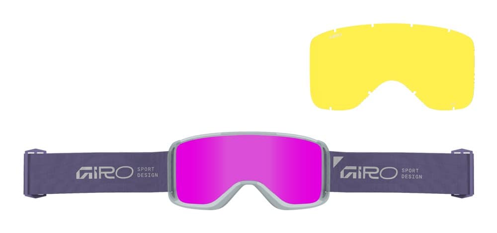 Gogle zimowe GIRO ROAM LAVENDER STACKED (szyba AMBER PINK 19-43% S2 + YELLOW 84% S0) (NEW 2026/2027)