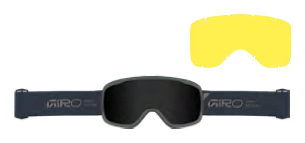 Gogle zimowe GIRO ROAM SAPPHIRE STACKED (szyba ULTRA BLACK 9-18% S3 + YELLOW 84% S0) (NEW 2026/2027)