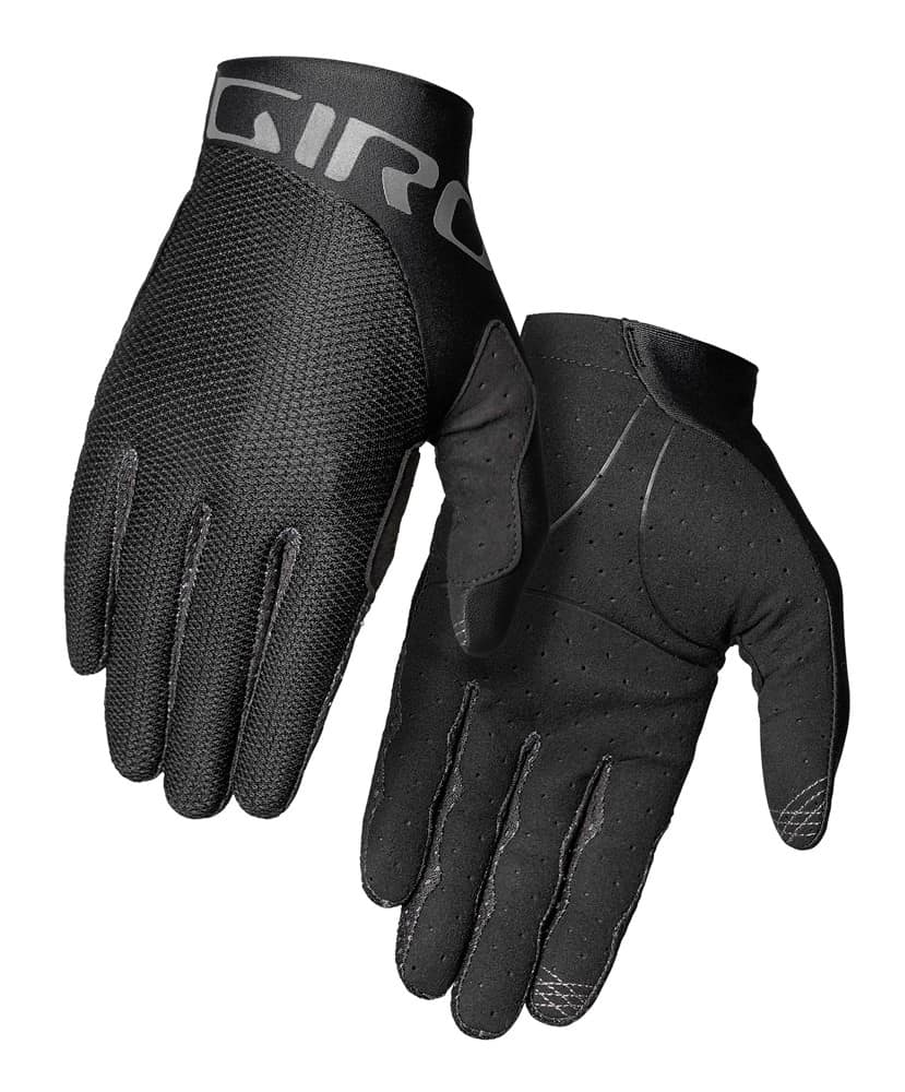 Vyriškos pilnų pirštų pirštinės GIRO TRIXTER black, dydis XL (delno apimtis 248-267 mm / delno ilgis 200-210 mm)