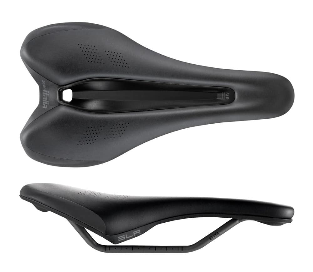 Siodło SELLE ITALIA SLR GRAVEL ELITE S3, Pręty High Strength Steel, 195g (NEW 2027)