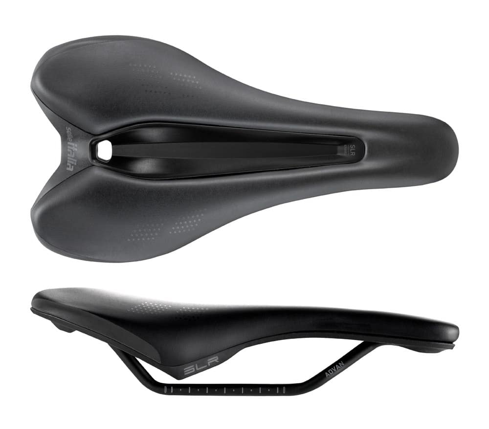 Siodło SELLE ITALIA SLR GRAVEL ADVAN S3, Pręty Manganese Steel, 214g (NEW 2027)