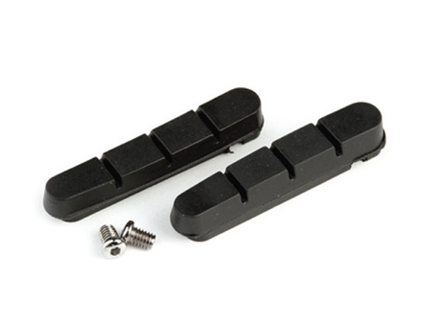 Wkładki klocków hamulcowych V-brake CLARKS CP200 ROAD, 54mm, Warunki Suche, Szosa, Czarne (NEW)