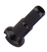 Nyple CNSPOKE SN12, Stalowe 14G 12mm, Czarne 144szt.