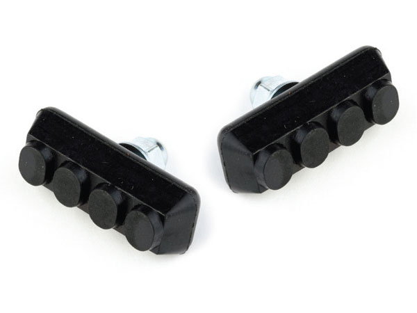 Klocki hamulcowe CLARKS CP600 55mm, Warunki Suche, BMX, V-brake, Czarne (NEW)