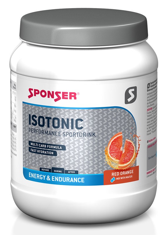 Napój SPONSER ISOTONIC Czerwona Pomarańcza puszka 1000g (NEW)