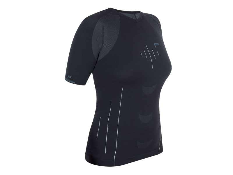 Moteriški funkciniai marškinėliai FUSE STAYCOOL Megalight 140 T-Shirt / M juodi