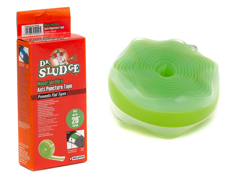 Antidūriminės juostos WELDTITE Puncture Protection Bands - Green (27.5”-29”)
