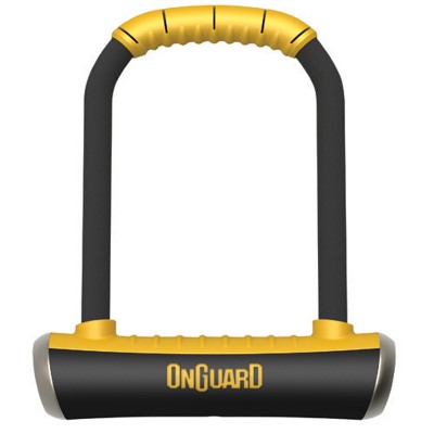 Zapięcie rowerowe ONGUARD BRUTE STD 8001 U-LOCK -  ⌀16,8mm, Wymiary: 115mm x 202mm, 5x Kluczy z kodem (NEW)