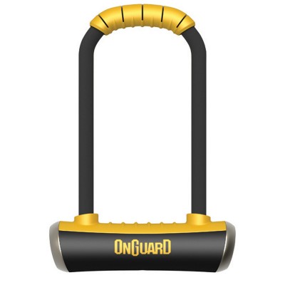 Zapięcie rowerowe ONGUARD PITBULL MINI LS 8007 U-LOCK - ⌀14mm, Wymiary: 90mm x 240mm, 5x Kluczy z kodem (NEW)