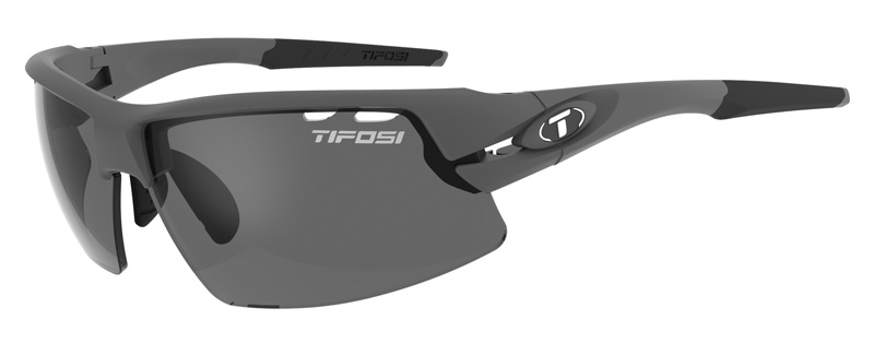 Okulary TIFOSI CRIT POLARIZED FOTOTEC matte gunmetal (1 szkło Smoke POLARYZACJA FOTOCHROM 26%-12% transmisji światła) (NEW)