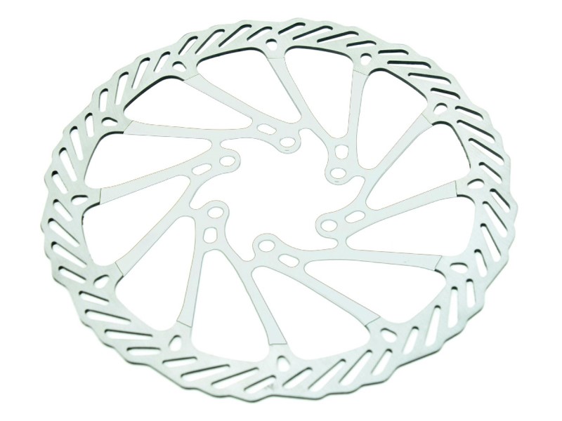 Tarcza hamulcowa CLARKS CL 160mm, Mocowanie IS (6 śub), Grubość 1,8mm, Srebrna, Waga 106g (NEW)