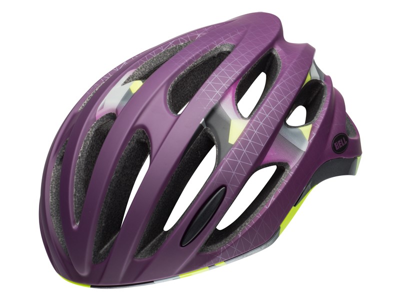 Kask szosowy BELL FORMULA matte plum deco roz. L (58–62 cm) (WYPRZEDAŻ -60%)