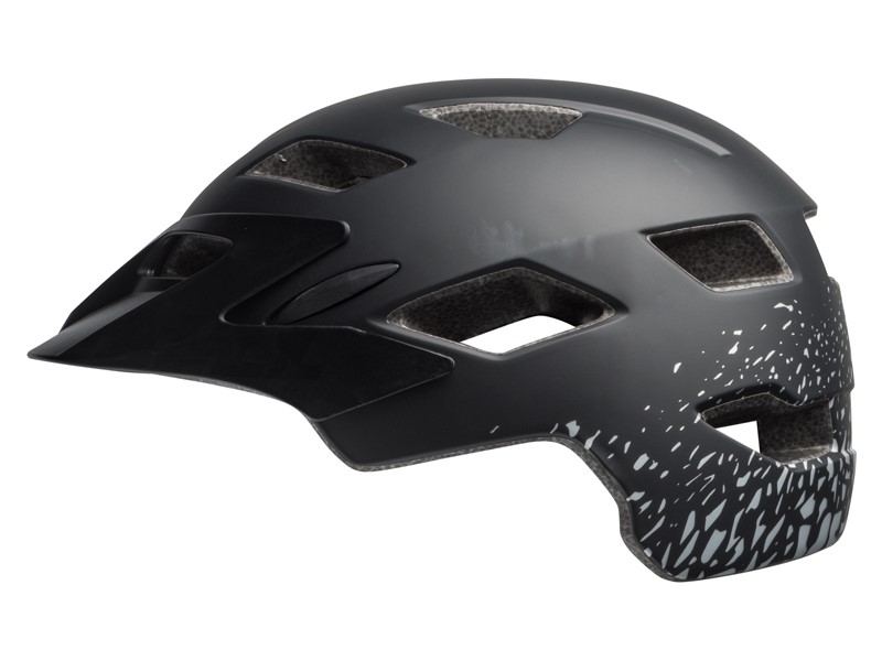 Kask dziecięcy BELL SIDETRACK matte black silver fragments roz. Uniwersalny (47–54 cm) (NEW 2025)