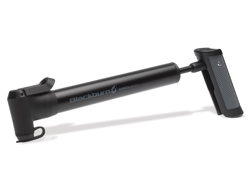 Pompka ręczna BLACKBURN MAMMOTH ANYVALVE HV 90psi czarna (NEW).
