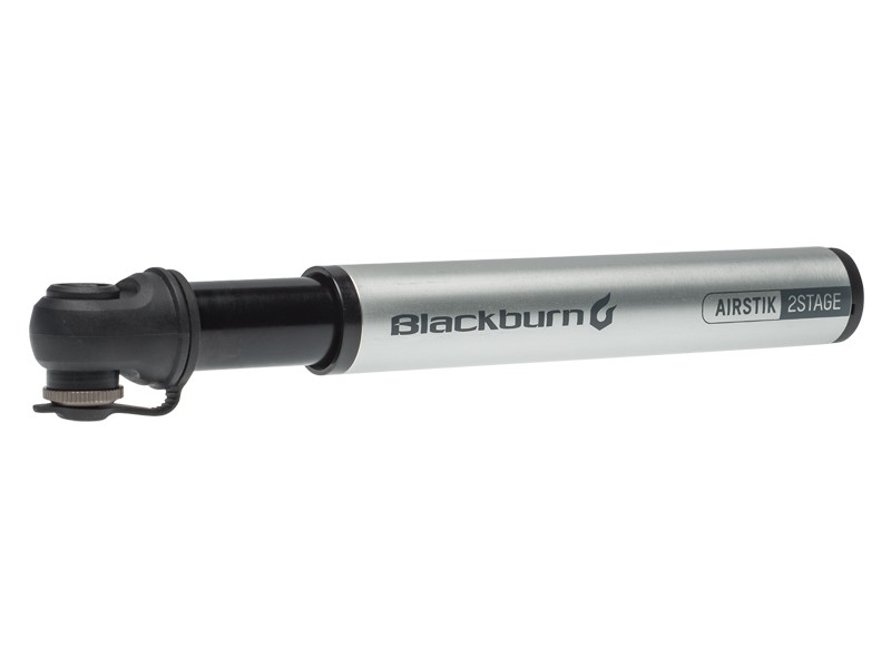 Pompka ręczna BLACKBURN AIRSTIK 2 STAGE HP HV 160psi 86g srebrna (NEW).