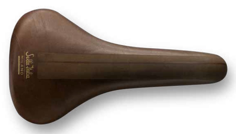 Siodło SELLA ITALIA HERITAGE TURBO BULLITT BROWN L (id match L1), Pręty FeC Alloy, Skórzane, 358g, Brązowe (NEW)