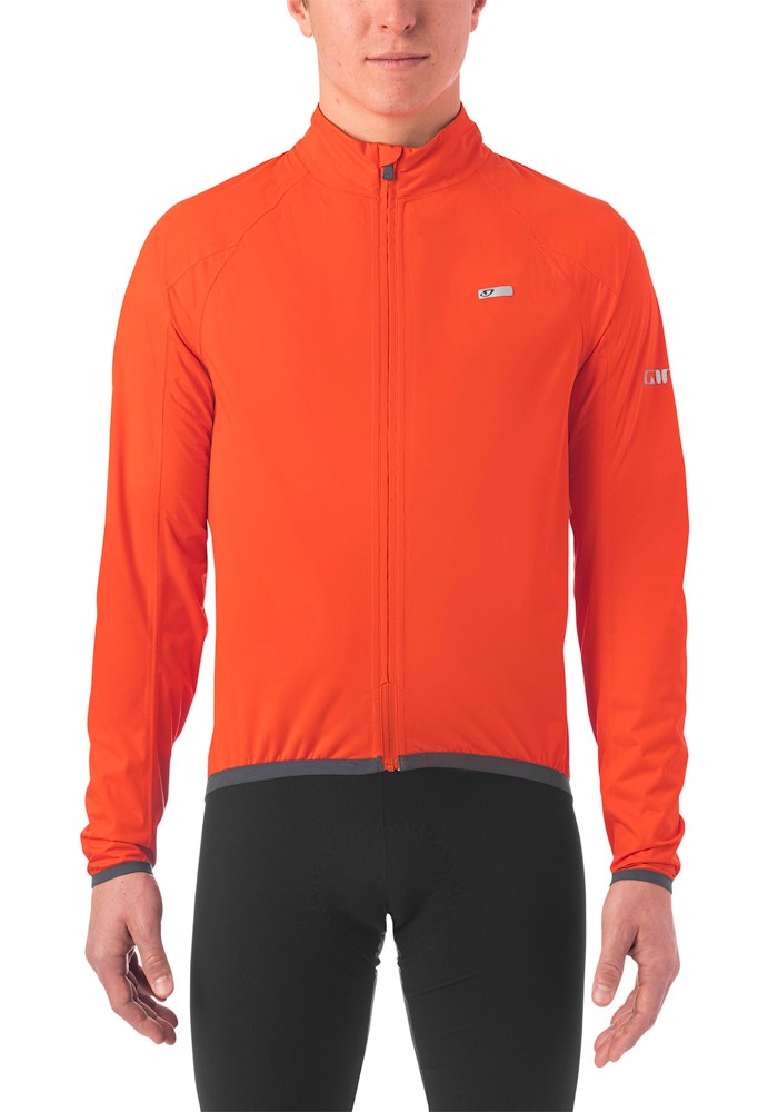 Kurtka męska GIRO CHRONO EXPERT RAIN (Przeciwdeszczowa Oddychająca) vermilion roz. M (DWZ)