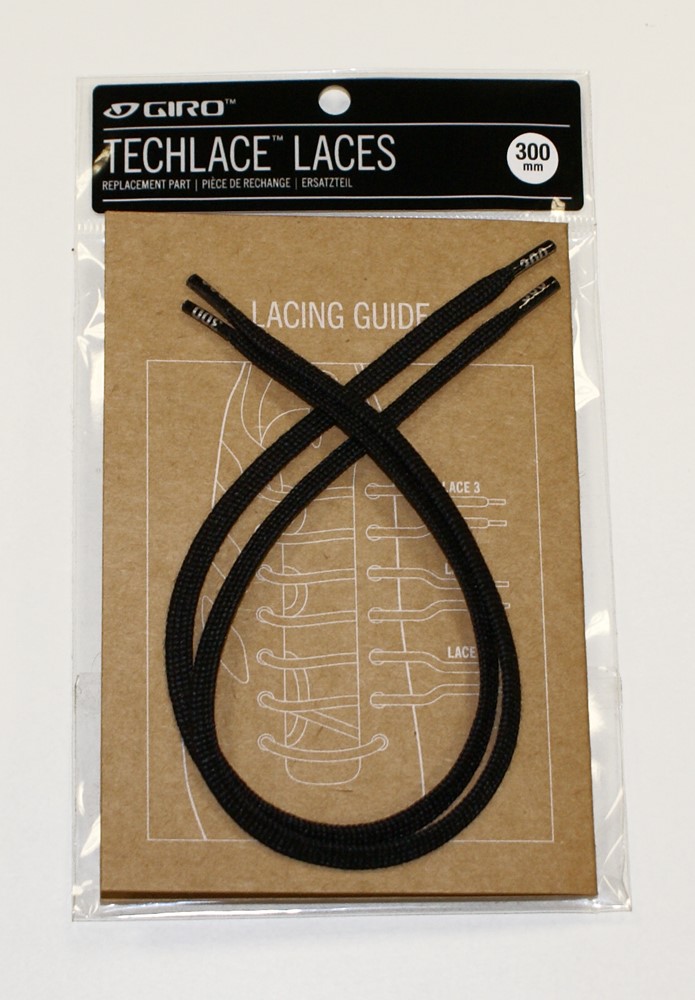 Sznurówki GIRO TECHLACE LACES black 250mm