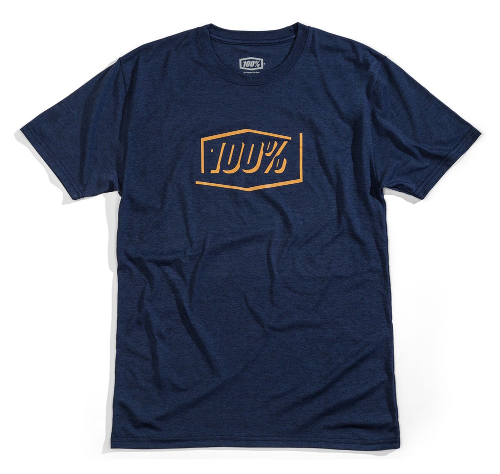 T-shirt 100% PHANTOM krótki rękaw Tech T-shirt Navy Heather roz. XL (WYPRZEDAŻ -50%)