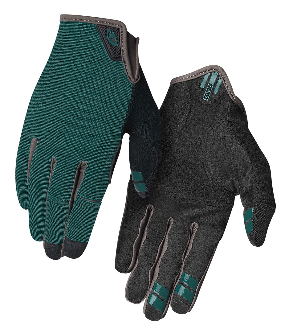 Rękawiczki męskie GIRO DND długi palec true spruce roz. XXL (obwód dłoni od 267 mm / dł. dłoni od 211 mm) (WYPRZEDAŻ -50%)