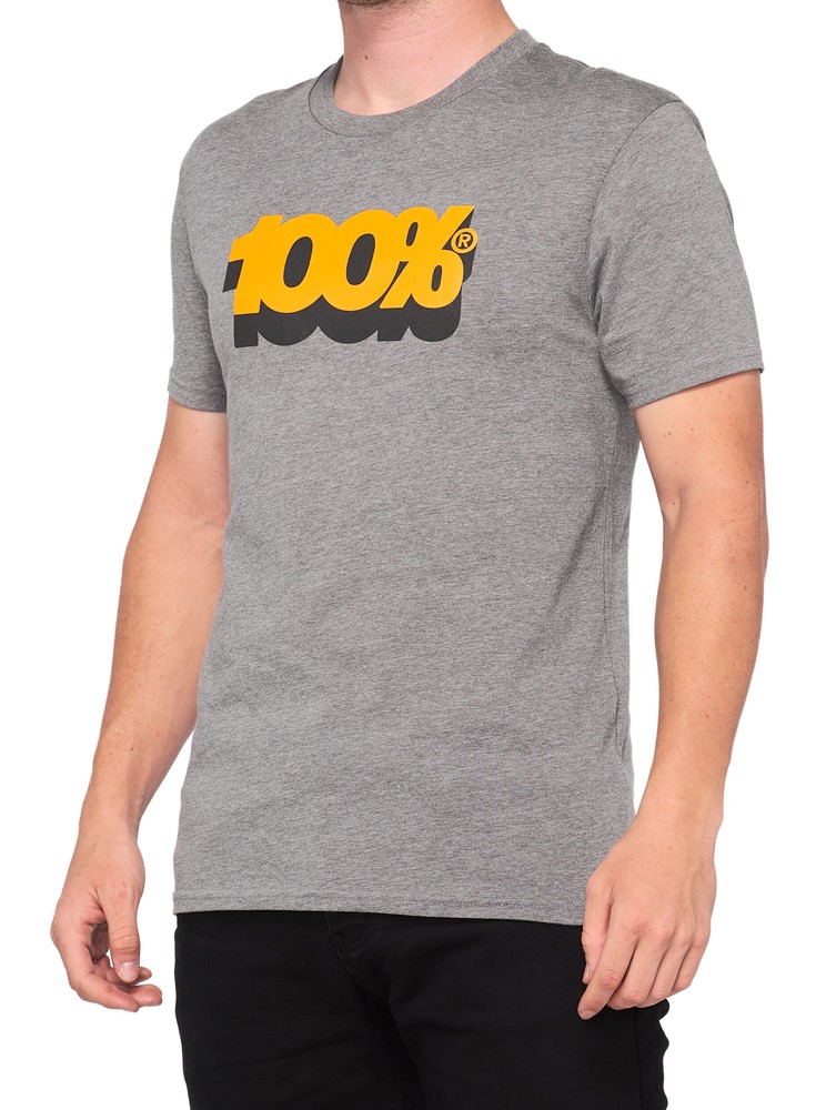 T-shirt 100% VOLTA krótki rekaw Grey roz. M (WYPRZEDAŻ -50%)