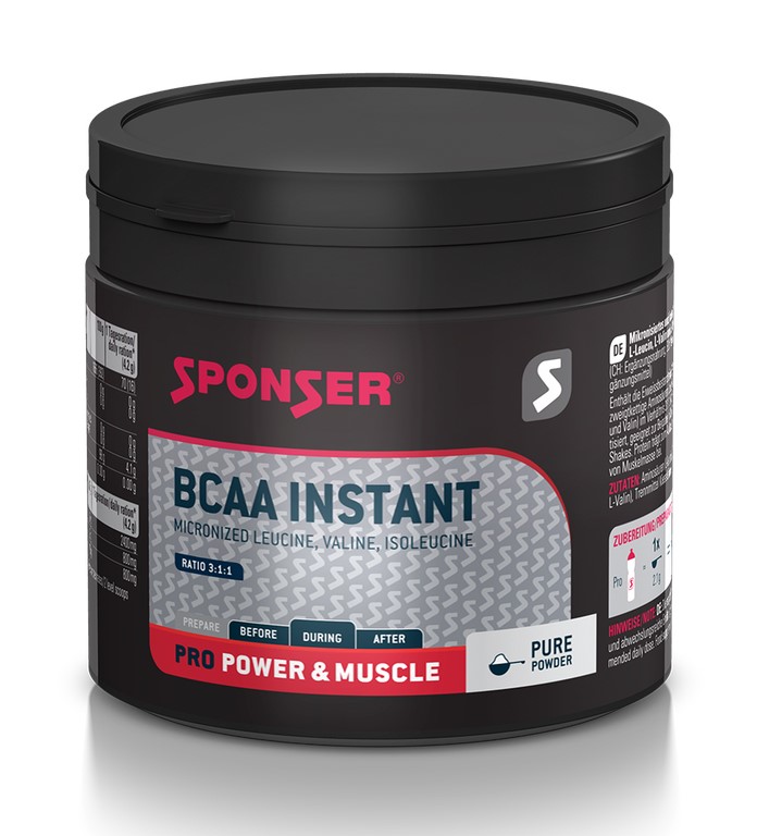 Aminokwasy SPONSER BCAA INSTANT Pure puszka 200g (NEW)