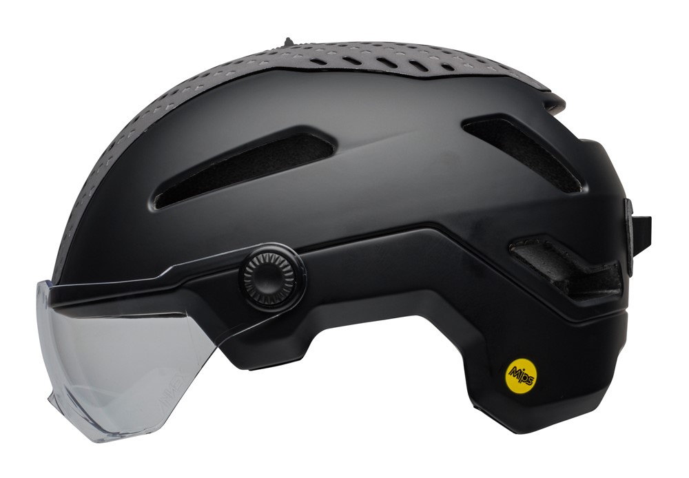 Miesto dviračio šalmas BELL ANNEX SHIELD MIPS, matinis juodas, dydis S (52–56 cm) (IŠPARDAVIMAS -50%)
