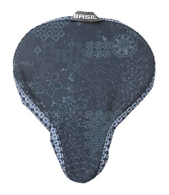 Pokrowiec na siodło BASIL BOHEME SADDLE COVER wododporny, indigo blue (WYPRZEDAŻ -50%)