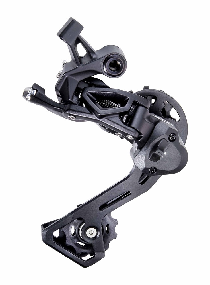 Przerzutka Tylna MICROSHIFT XCD, 11.rzędowa, Kompatybilna z Shimano, Średni Wózek(Al.), Max. Tryb 40-46T, Pojemność 41T, Sprzęgło (DWZ)