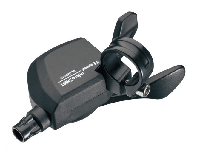 Manetka MICROSHIFT XLE, Prawa, 11.rzędowa, Kompatybilna z Shimano, Xpress Trigger, Bez Wskaźnika Przełożeń (NEW))