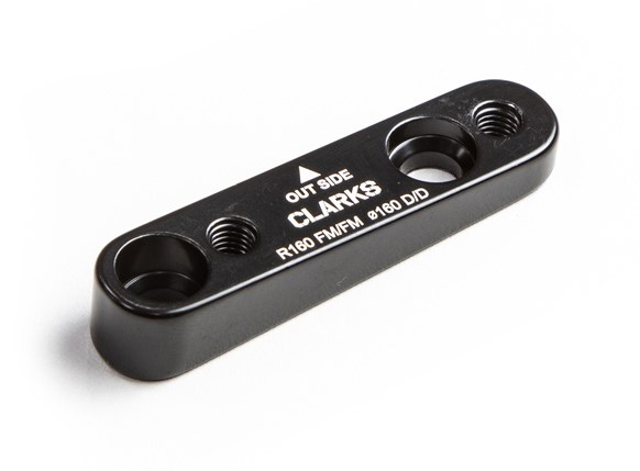 Adapter montażowy hamulca tarczowego CLARKS 160mm, Flat Mount to Flat Mount, Tylny (NEW).