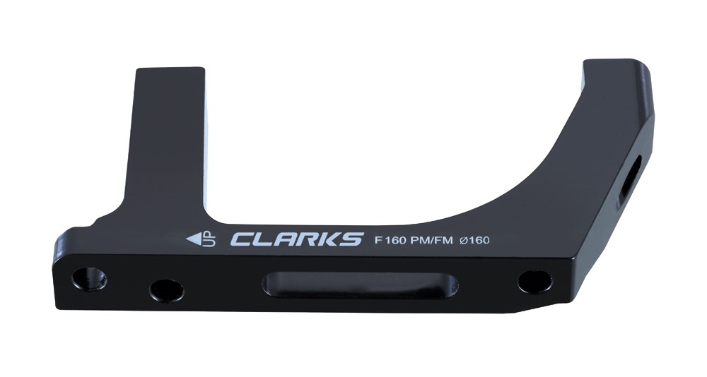 Adapter montażowy hamulca tarczowego CLARKS 160mm, Flat Mount to Post Mount, Przedni (NEW)
