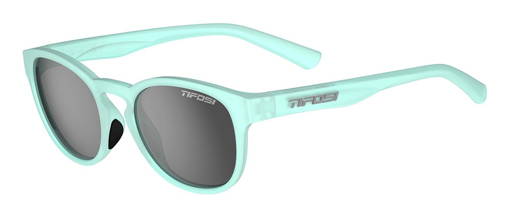 Okulary TIFOSI SVAGO POLARIZED satin crystal teal (1 szkło Smoke 15% transmisji światła) (DWZ)