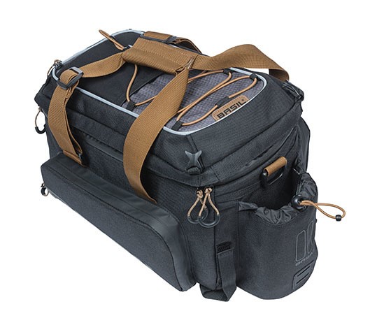 Torba na bagażnik BASIL MILES TRUNKBAG XL PRO 9-36L, 100% wodoodporna black slate (bez płytki mocującej) (NEW)