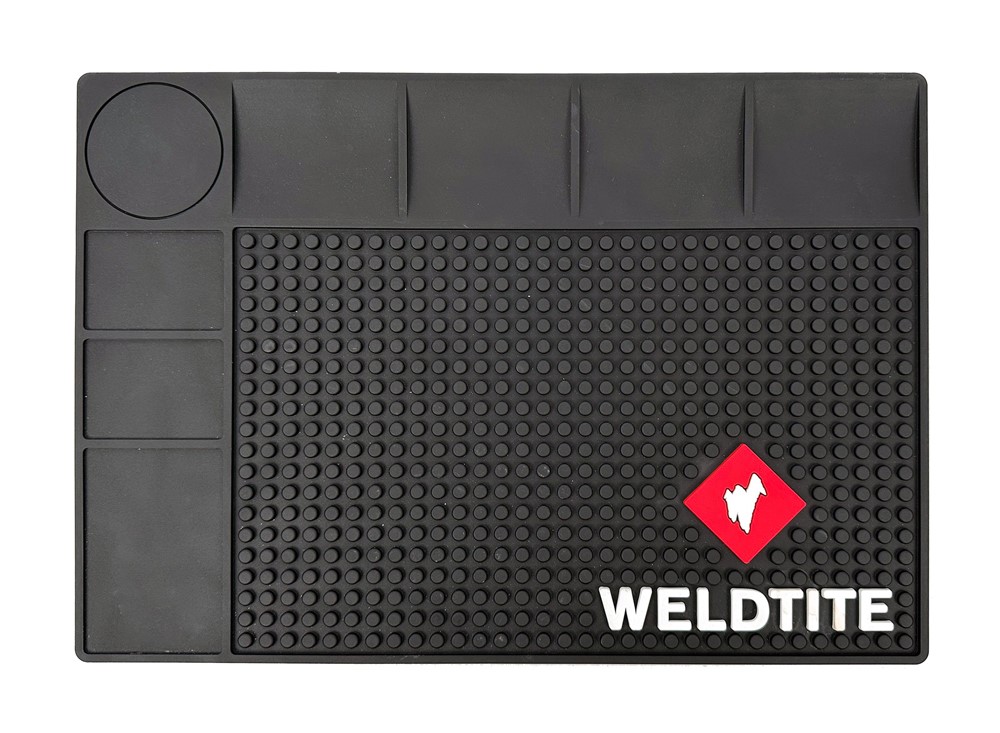 Mata serwisowa WELDTITE RUBBER WORKSHOP MAT WITH MAGNET, Gumowa z magnesem, Wymiary 33.5 x 23.5  x 0.5cm (NEW)