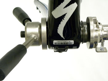 Figure 2. Pressing left side cup only