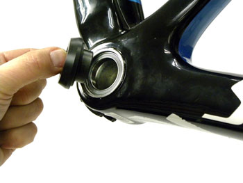 Figure 4. Adapters insert into bearing