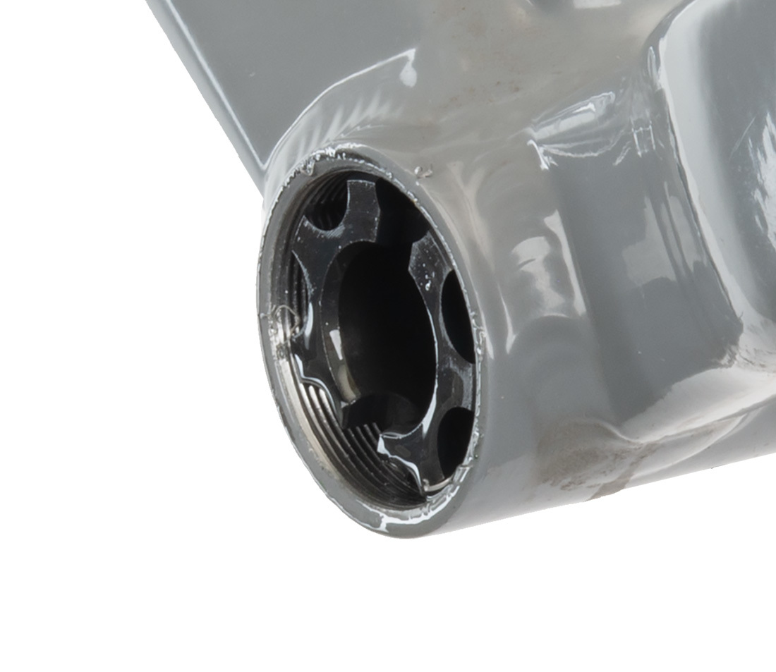 Taps must be recessed in shell if facing is also performed