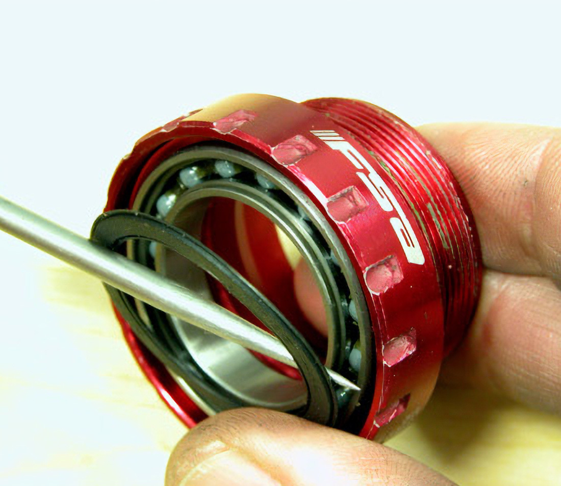 Figure 7. Carefully remove rubber seal