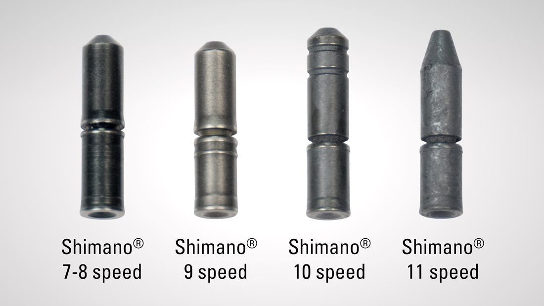 examples of Shimano® connecting rivets