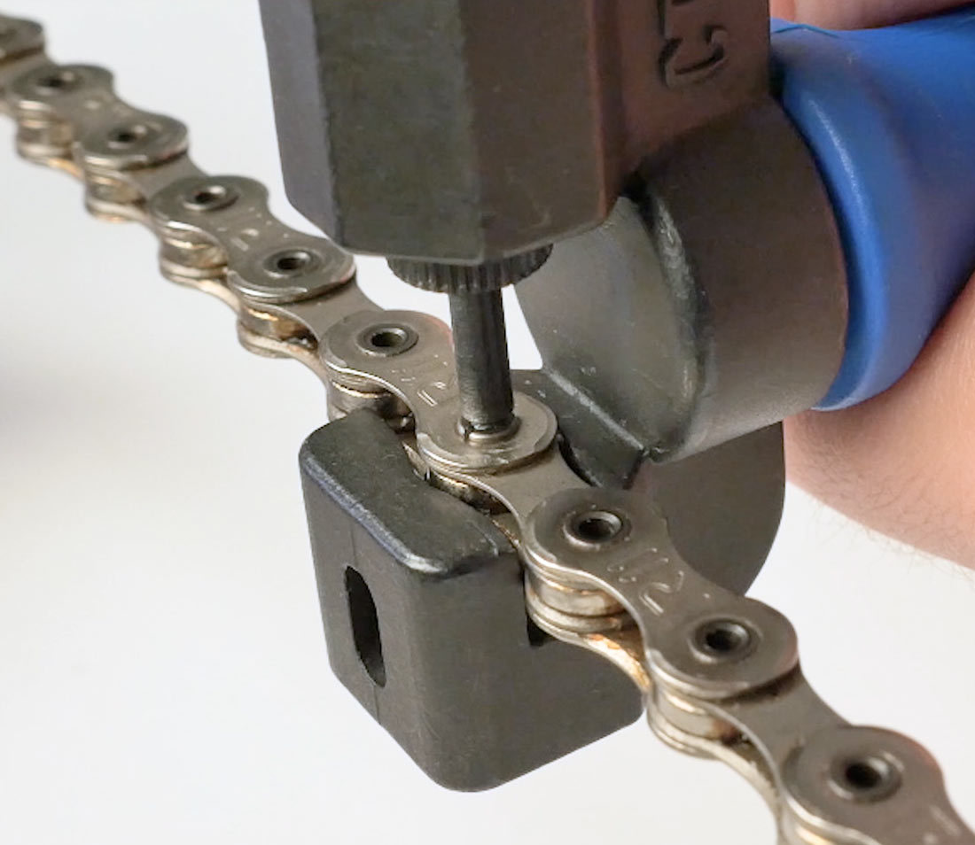 Peen connecting rivet