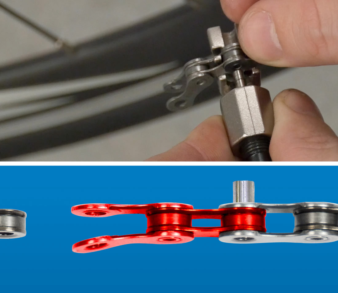 Push out second rivet